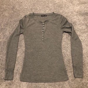 Grey Button Up Shirt